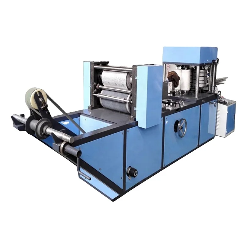 Machines for small businesses dinner mini sanitary embossing napkin paper folding making machine
