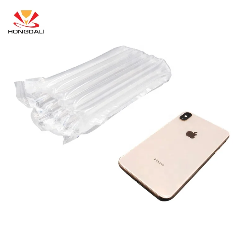 Anti Pressure storage inflatable customized cellphone case packaging bag bubble Mailer warp Air column cushion Bag for phone