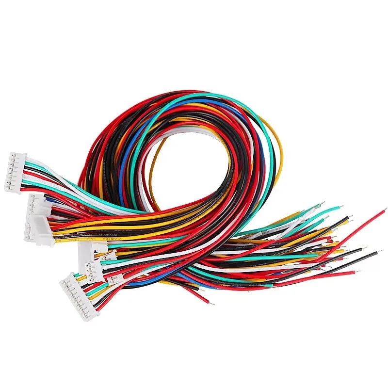 JST 2 0 PH-2 2/3/4/5/6/7/8/9/10 разъем с проводными кабелями 26AWG Новый S18