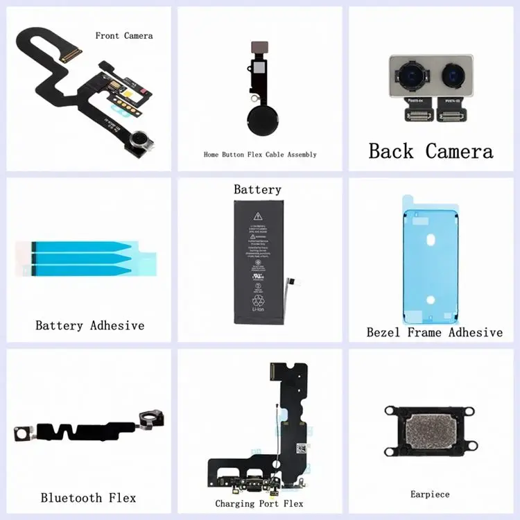For Gigaset Spare Part Home Button Flex Cable Sim Card Tray Screw Set Mobile Phone Flex Cables for All Models