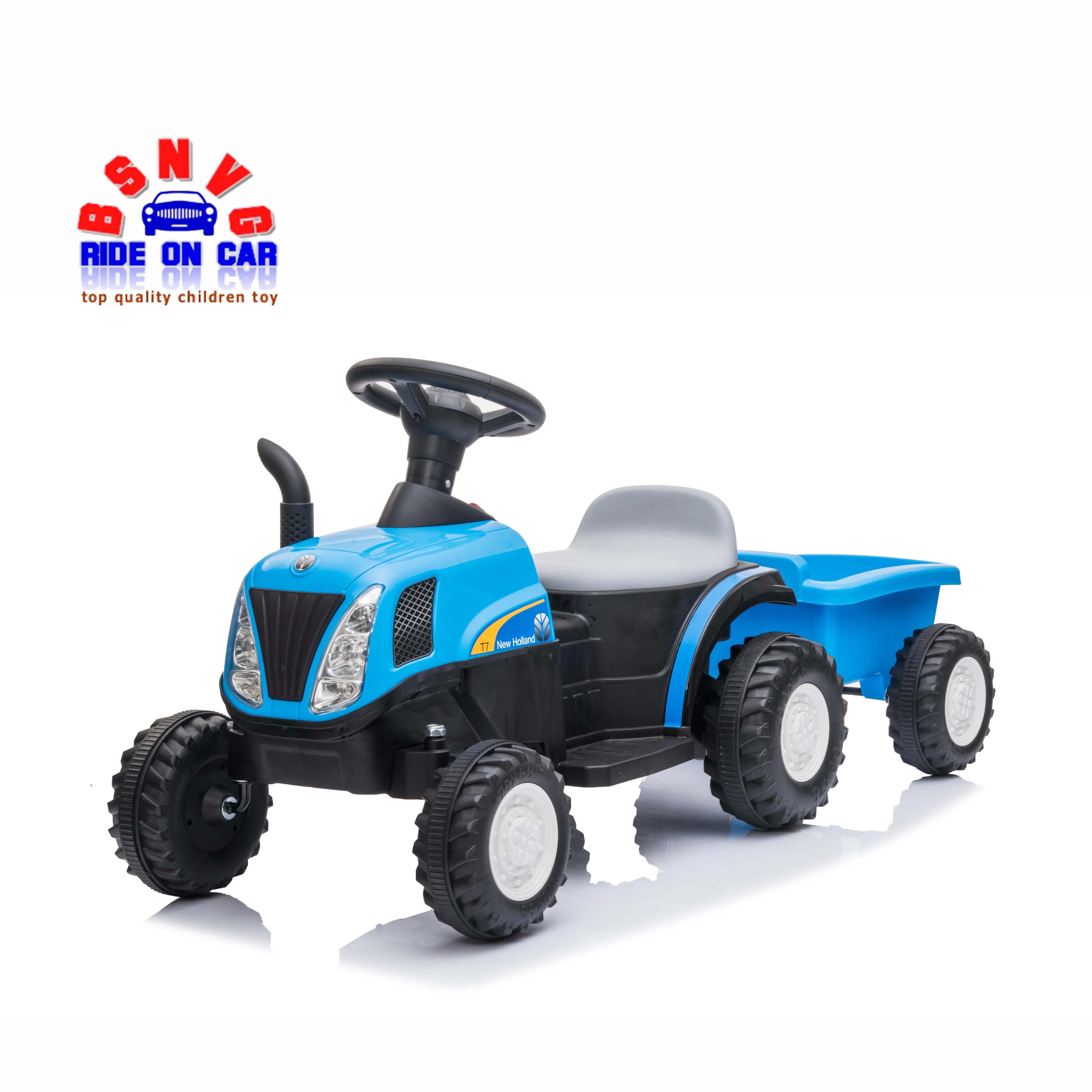 Лицензированный Детский Электрический трактор NEW Holland T7