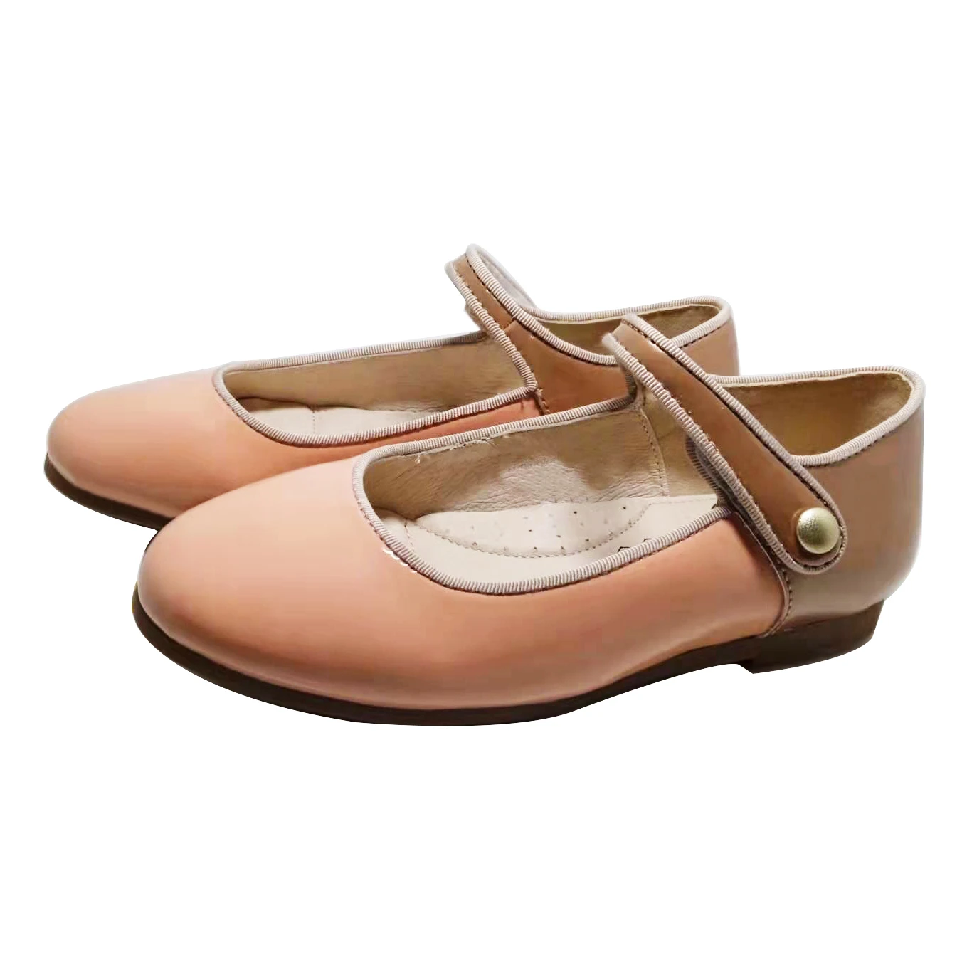 Summer new arrivals fashion casual flat sandals shoes Mary Jane genuine leather shoes for girls
