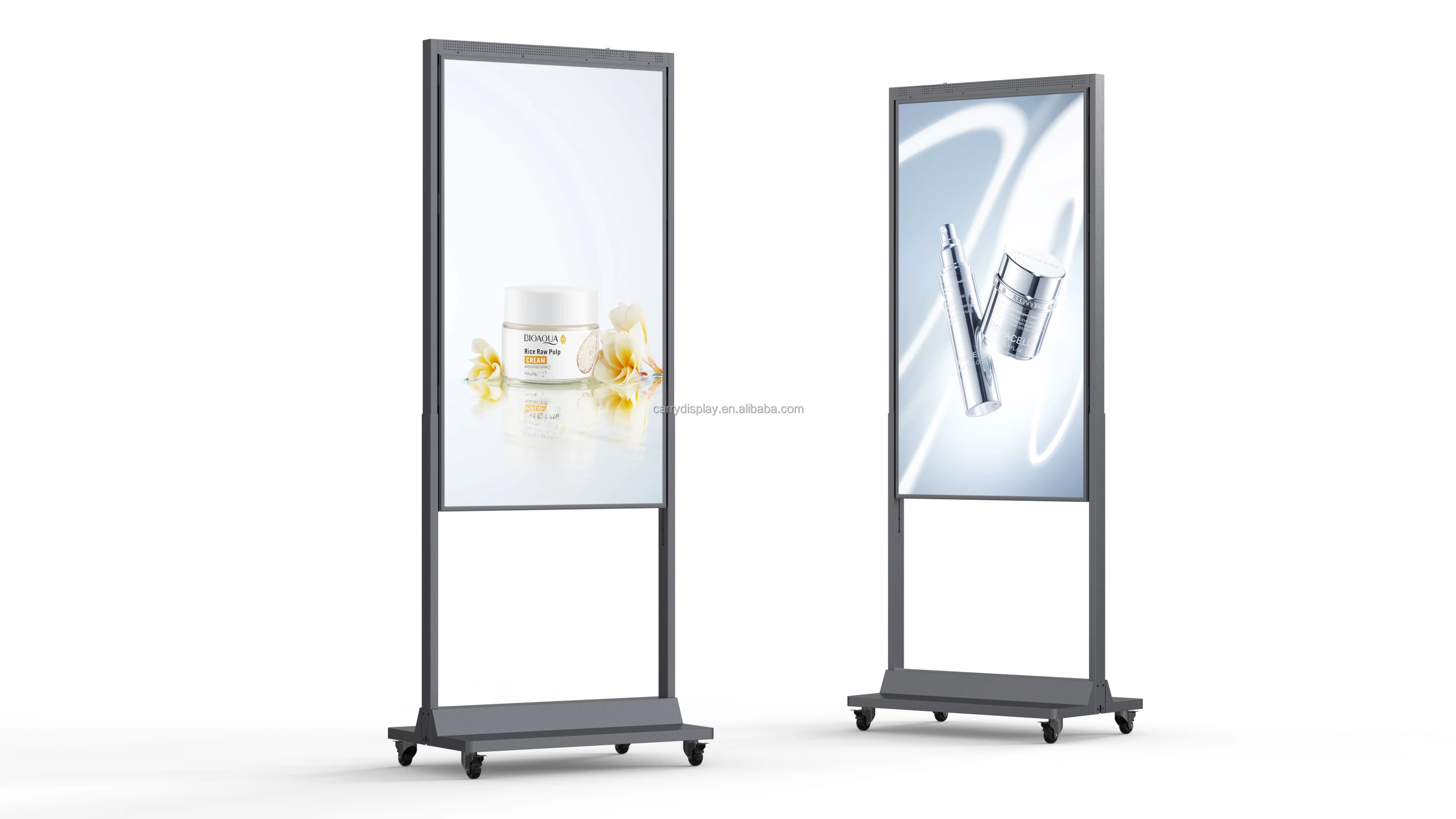 High Brightness Android Windows Commercial Window Display Digital Advertising Player For Shop