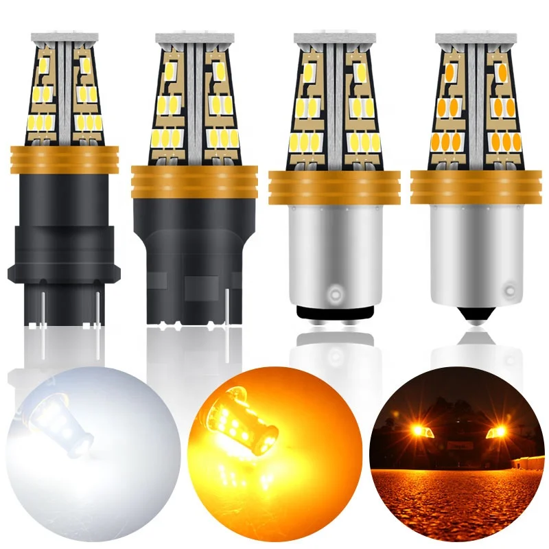 12v t20 P21W BAY15D 3156 BA15S led Turn stop lights 3157 t25 led bulbs Led 1156 Signal brake light 1157 parking lamp 7443 cars