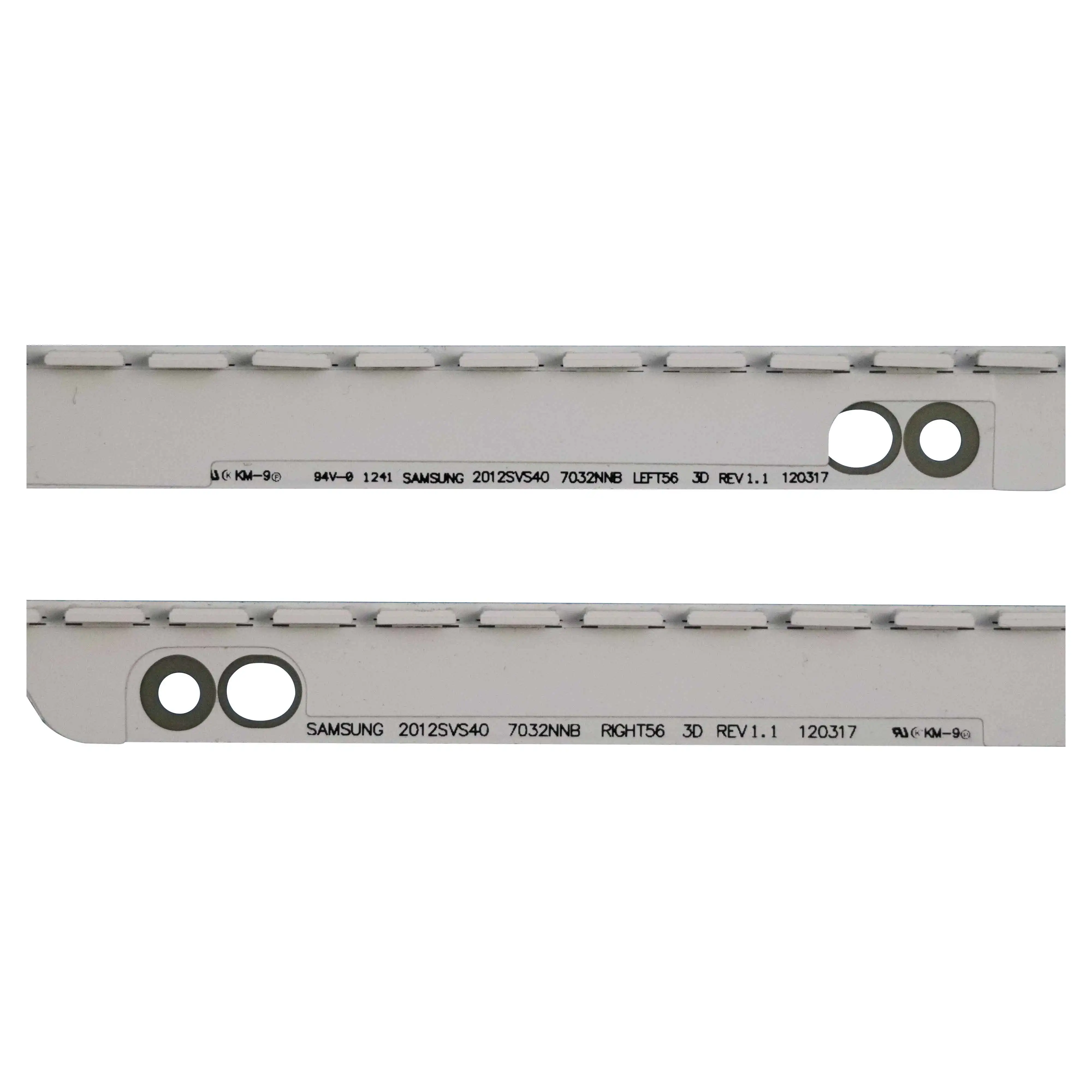 56lamps LED Strip Light 2012SVS40 7032NNB LEFT56/RIGHT56 3D REV1.1 for Samsung UE40S5500 UA40ES6100J UE40ES5500K UE40ES6100W
