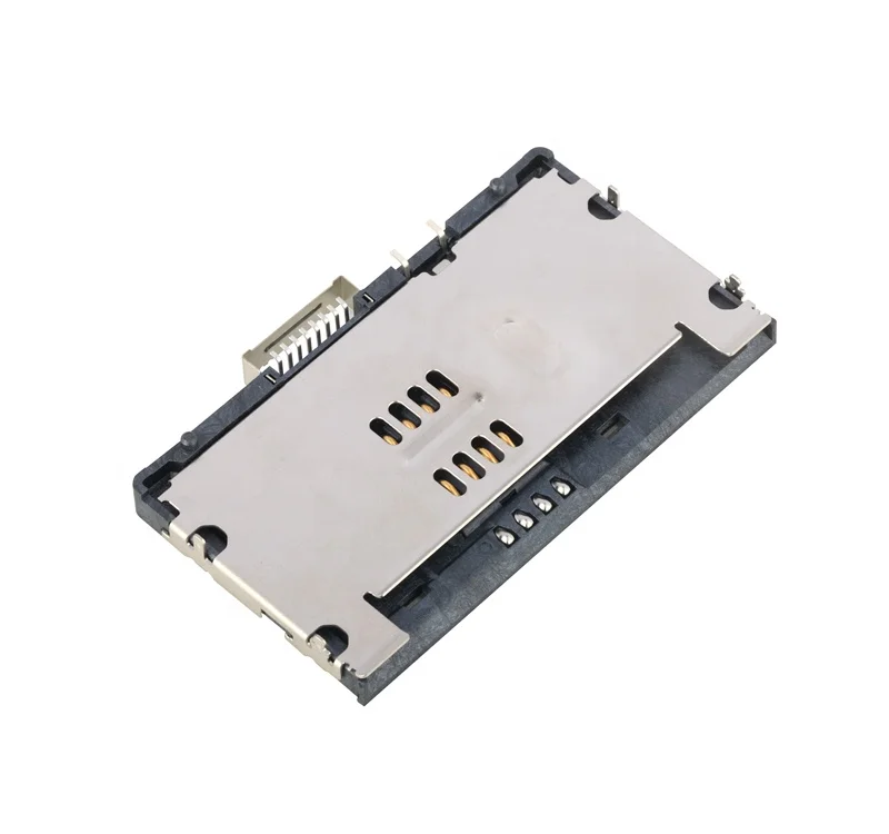 PCB  8P Smart card connector IC card reader POS conn socket digital smartphone for ATM POS hot sale in India Malaysia Thailand