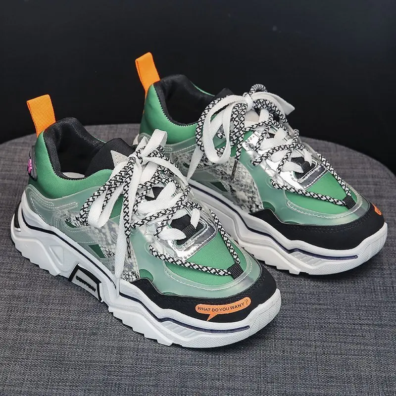 2021 новый дизайн, повседневная спортивная обувь, женские массивные кроссовки, прогулочная обувь