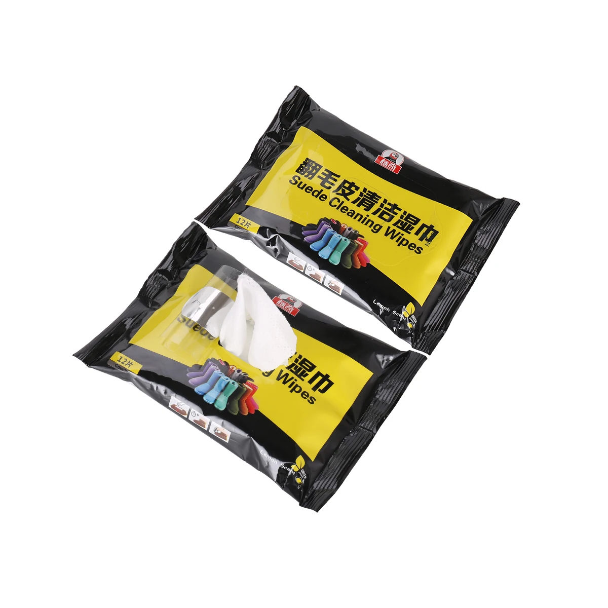 Premium Suede Cleaning Nubuck Leather Cleaner Wipe Quick Clean Shoe Care Products Easy Use BIAOQI high Quality Factory Supply