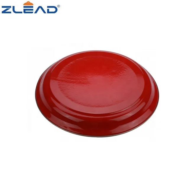 Hot Selling Traditional Hand-painted Check Enamel Plate with Gold Rim Plate Dish Round Dinnerware Tableware Kitchenware