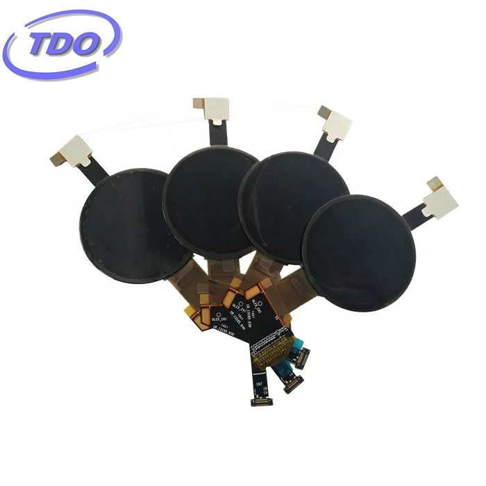 Круглая 1 39 дюймовая Гибкая Сенсорная панель oled 400*400 MIPI с