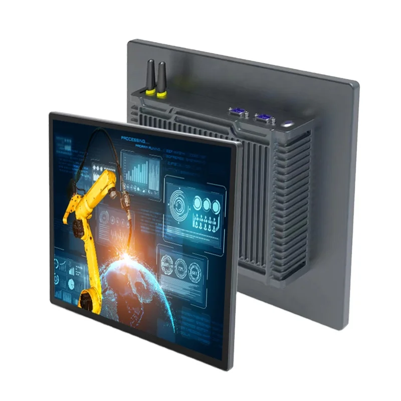 Factory New Design Embedded waterproof touch screen panel all in one business computers monoblock barebone industry pc