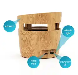 Outdoor IPX4 waterproof 3D surround  portable TWS wireless speaker