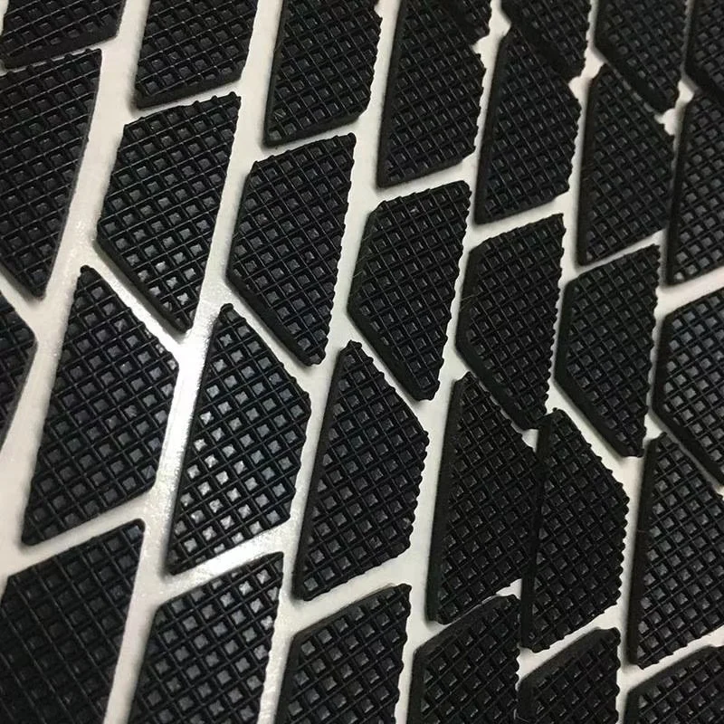 Customized Mesh Silicone Pad Anti-Slip Rubber Gasket Shock Absorption Mesh Rubber Pad Plaid Pad