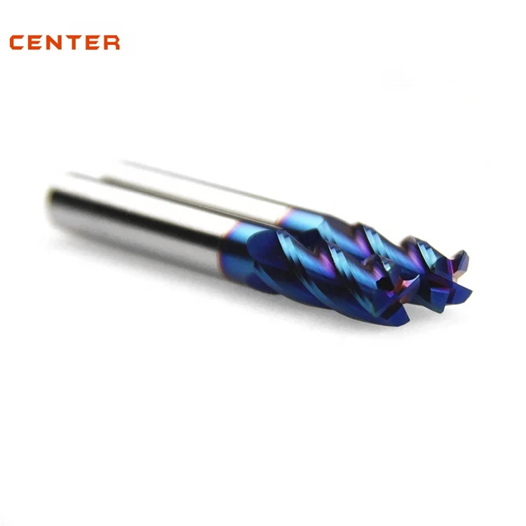 Твердосплавная концевая фреза HRC65 Naco для твердой стали D10 * 25 75L