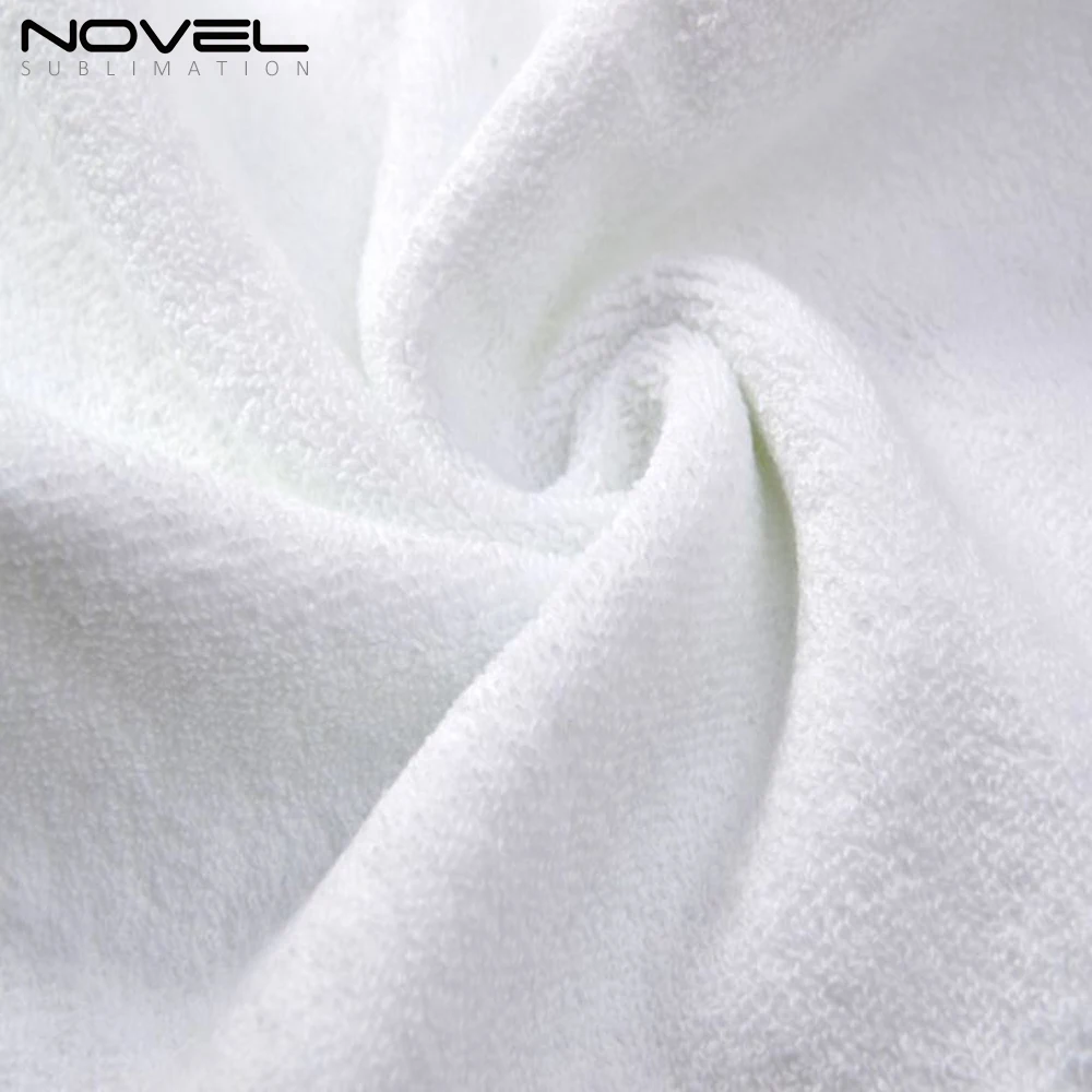 Fashion Personalized Blanks Custom Sublimation Beach Towel Various Size White Microfiber Cotton Bath Towels