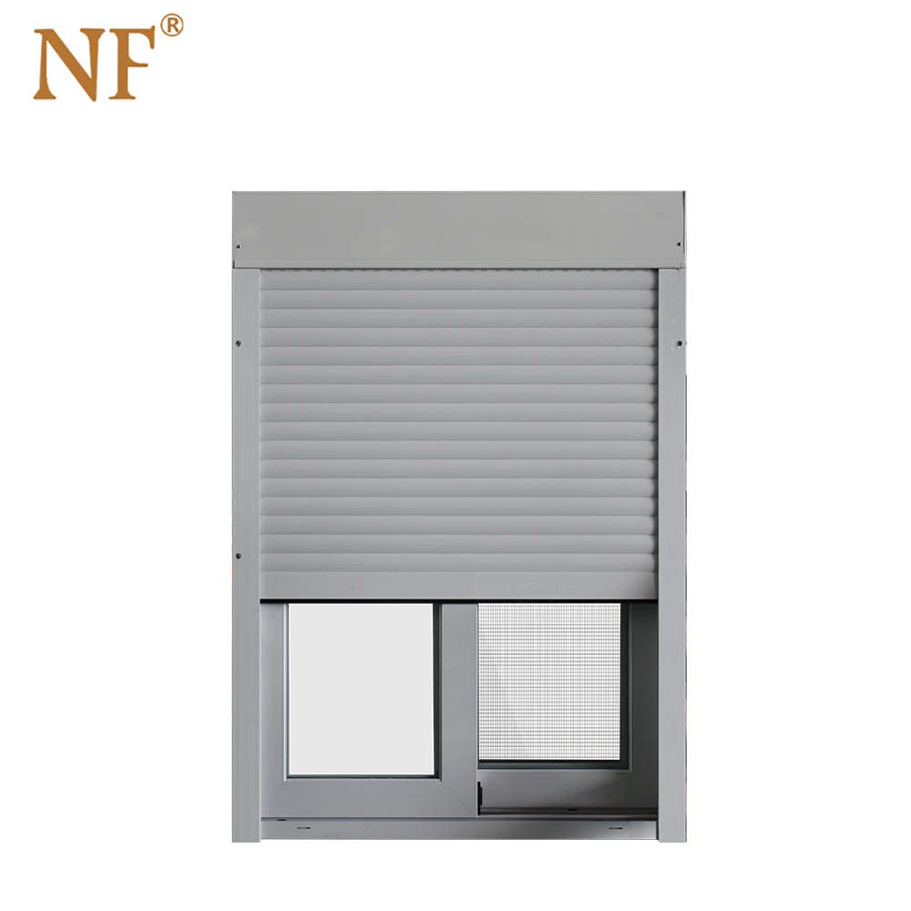 Aluminum roller shutter door