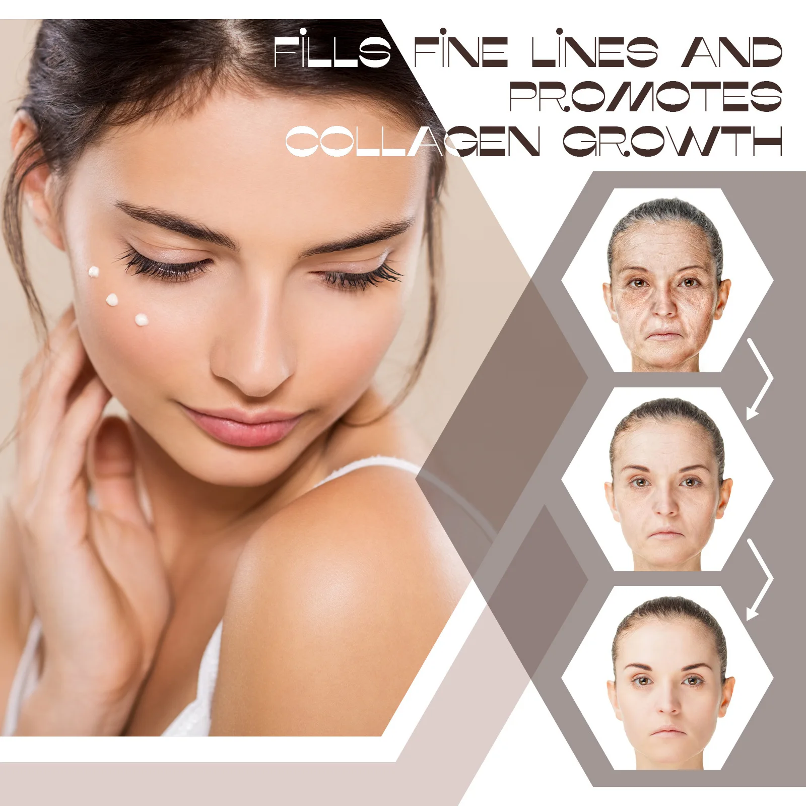 Snail stock solution  Moisturizer Anti-Aging Face Cream Whitening  Firm skin Reduce fine lines Face Cream