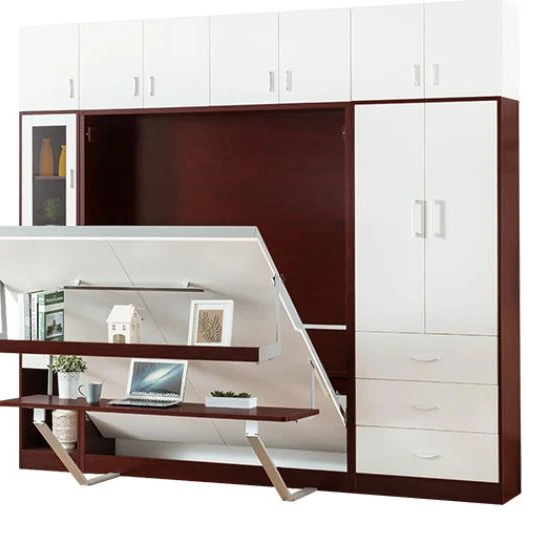 Modern hot sale  twin table hinge king queen full double size murphy bed