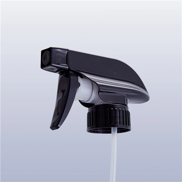 wholesale top quality 28/400 28/410 all plastic trigger sprayer with spray nozzles for cleaning plastic bottle top