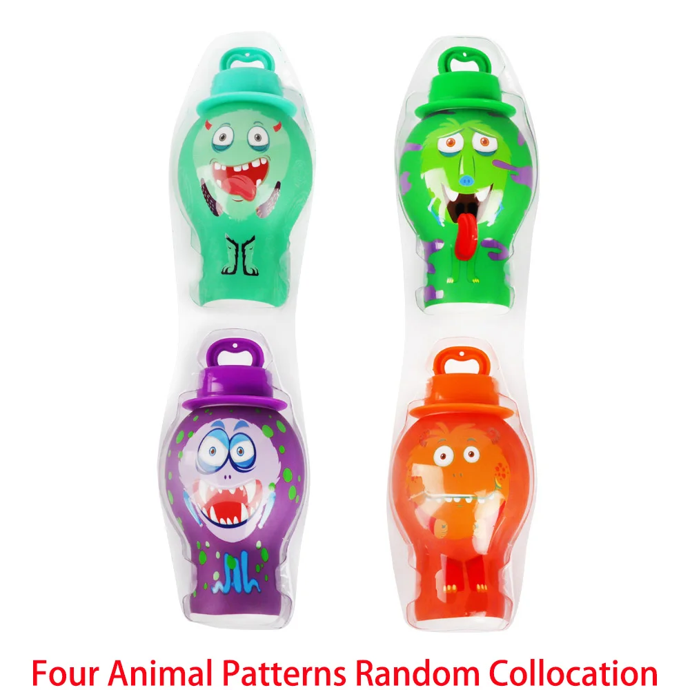 Outdoor Bubble toys 30ml Monster Spill-proof Bubble Solution 2PCS In Pipe Kids Toys Summer Games For Children 24PCS/Box