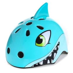 High quality Wholesale light weight kids baby sports bicycle helmet animal Shark helmet