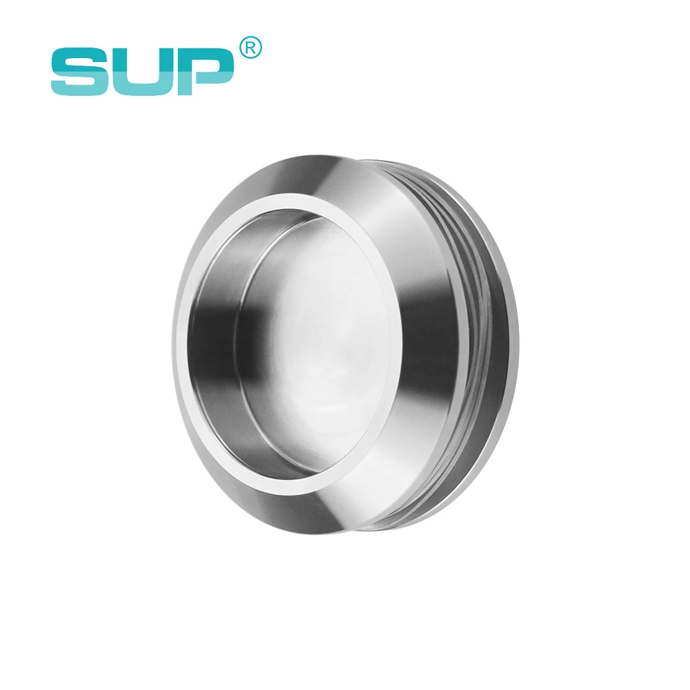 matte black gold diameter 48 mm drilling stainless steel finger pull round glass shower door handles