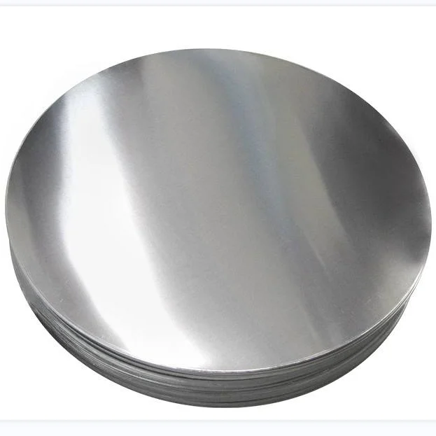 Factory Supplier 1060 1050 1100 3003 1070A 1200A 100mm Aluminum Round Disc H14 H22 H27 Aluminum Discs With Center Holes