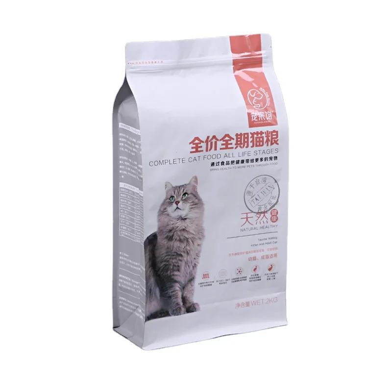 Wholesale Price Self Adhesive Seal Custom Bag With Carrier Pigments Packaging Machines Pet Food Bagging