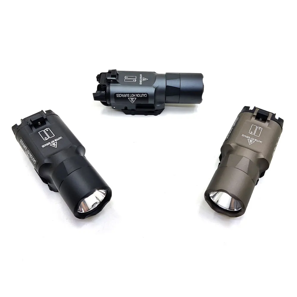 SOTAC GEAR Aluminum X300U Light Tactical Flashlight Fit 20mm Rail Outdoor Scout Lights X300U Flashlights