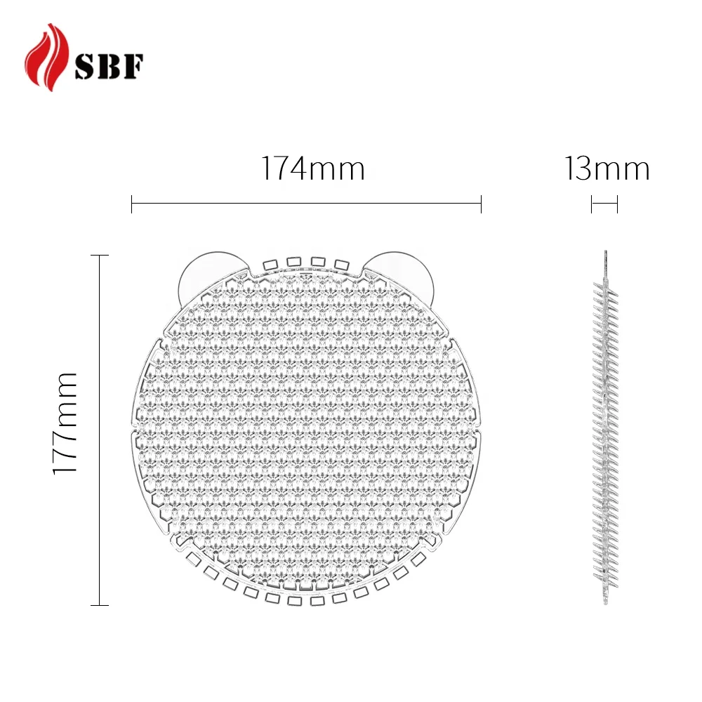 2022 new arrival toilet urinal screen mat with block