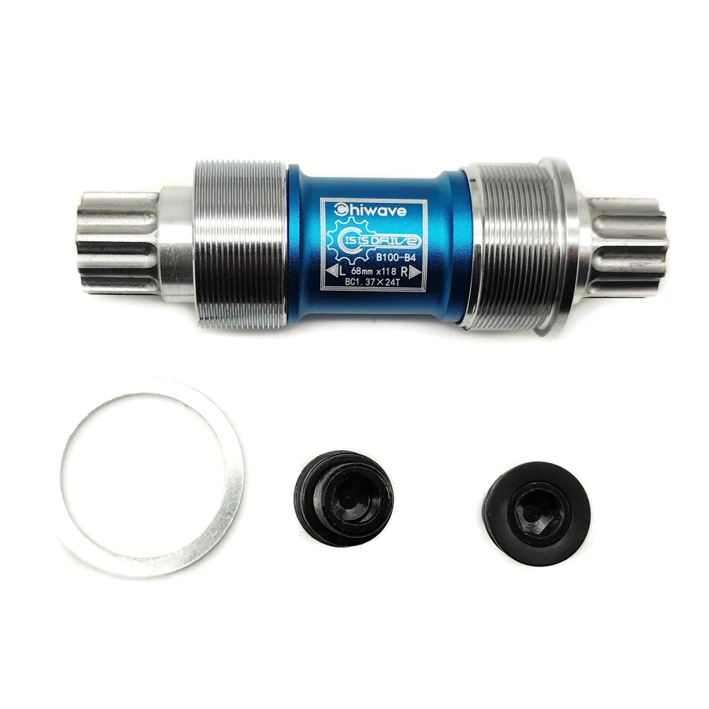 Bicycle BB Sets MTB ISIS system Bottom Bracket Axle with sealed bearing Bike Crank axle 7075 aluminum B.B sets