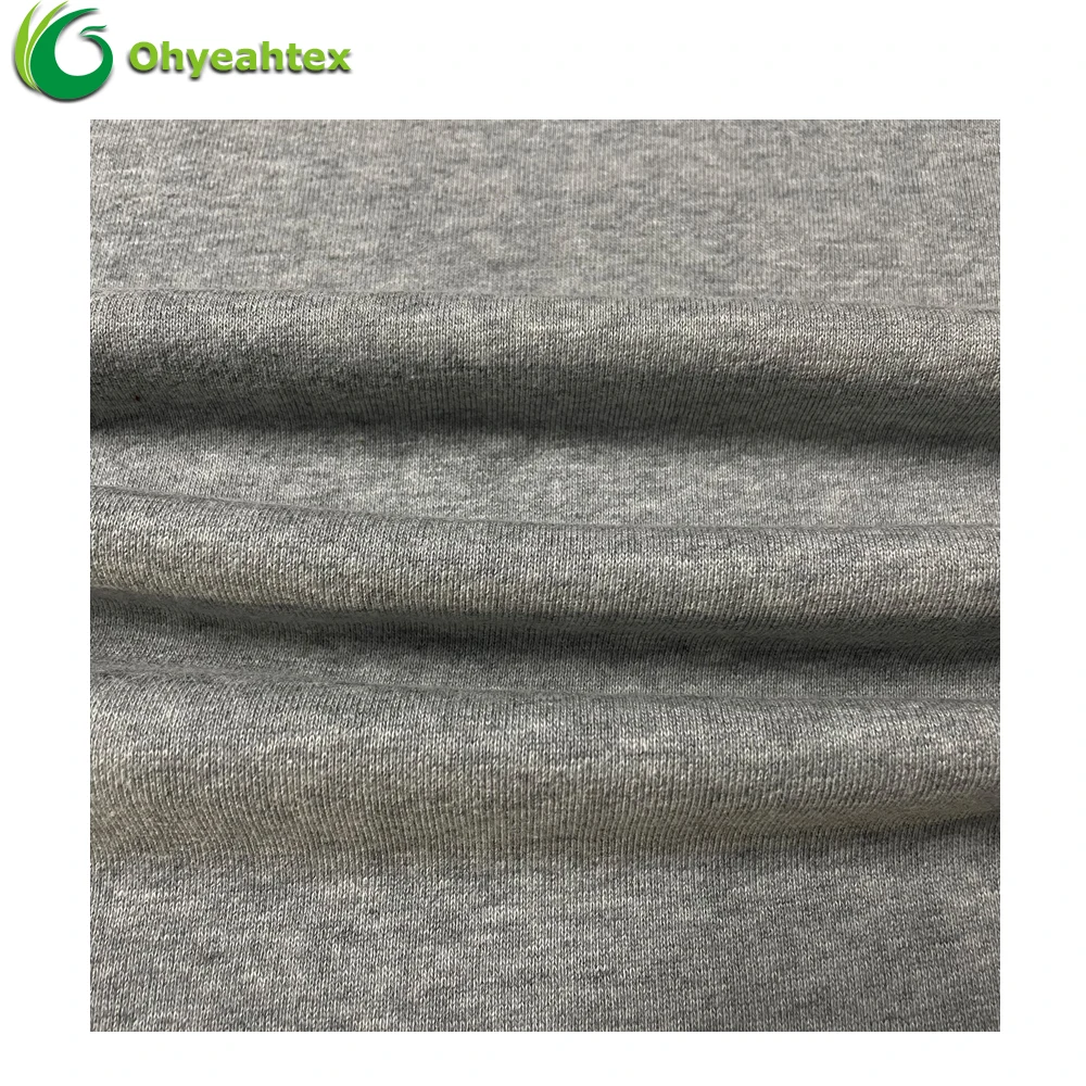 Eco-Friendly Oeko-Tex 100% Cotton French Terry Fabric For Hoodie