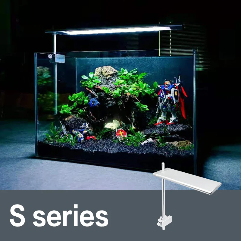 Недели AQUA S серии RGB полный спектр 10w лампа для аквариума клип на аквариум аквариумная получившая сертификат Европейского 20 см небольшой