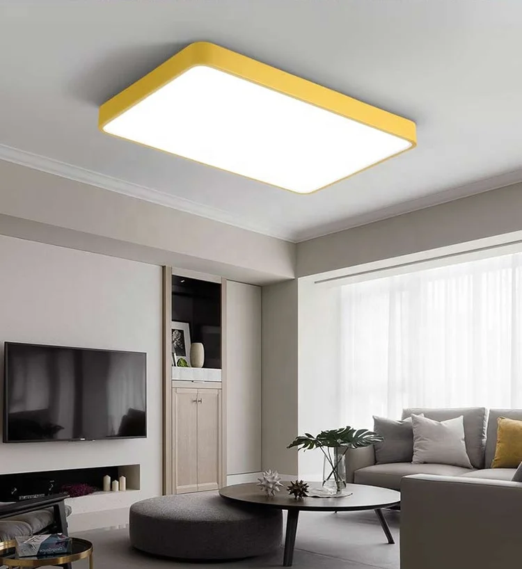 
flat Ultra thin Square LED Ceiling Light 