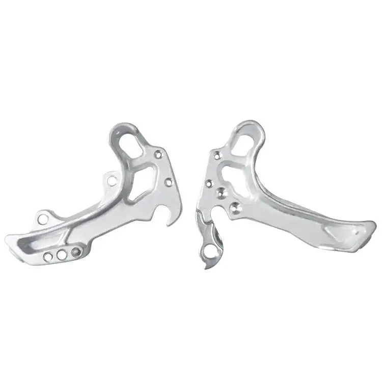 Bike Frame Part Hot Forging Processing Custom Forging Services Flat Mount Dropout Forged Aluminium Bicycle Components