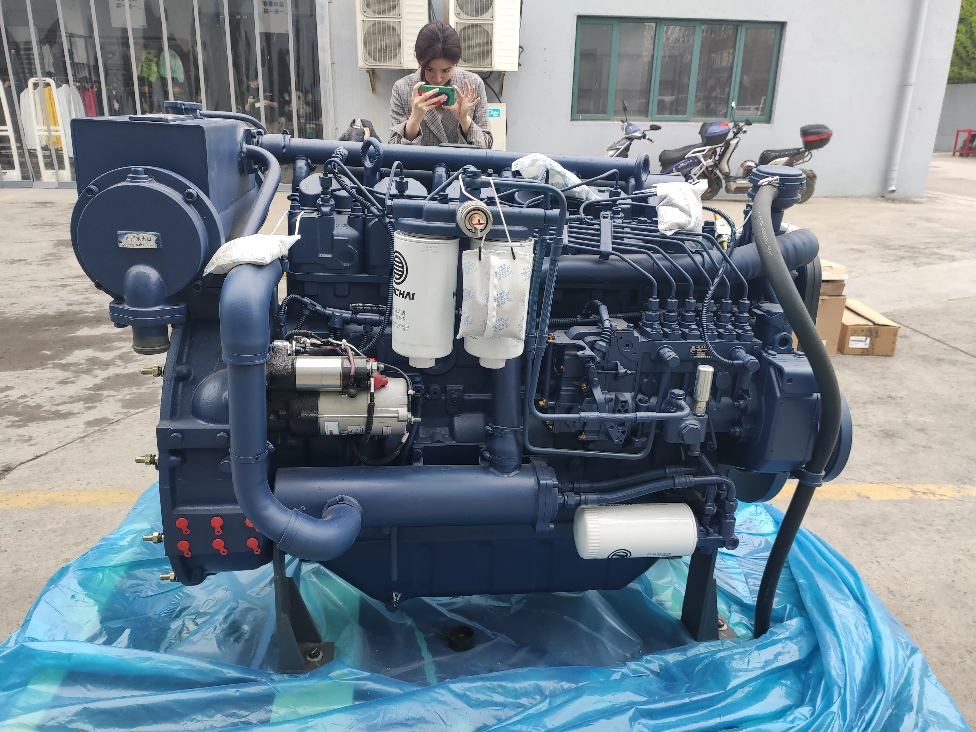 WP6 Series Weichai Marine Engine WP6C163-23 boat motor 2300rpm diesel engine