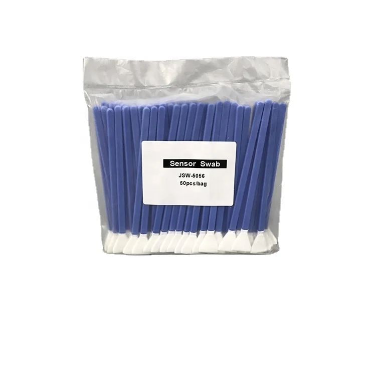 
High Density Disposabe Lint Free 16mm V Shape Microfibre Head Swabs Clean APS-C Lens Cleaning Swab Camera Sensor 