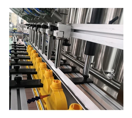 Npack Automatic High Speed 12 Nozzle 1l-5l Lubricant Antifreeze Jerrycan Filling And Packing Machine