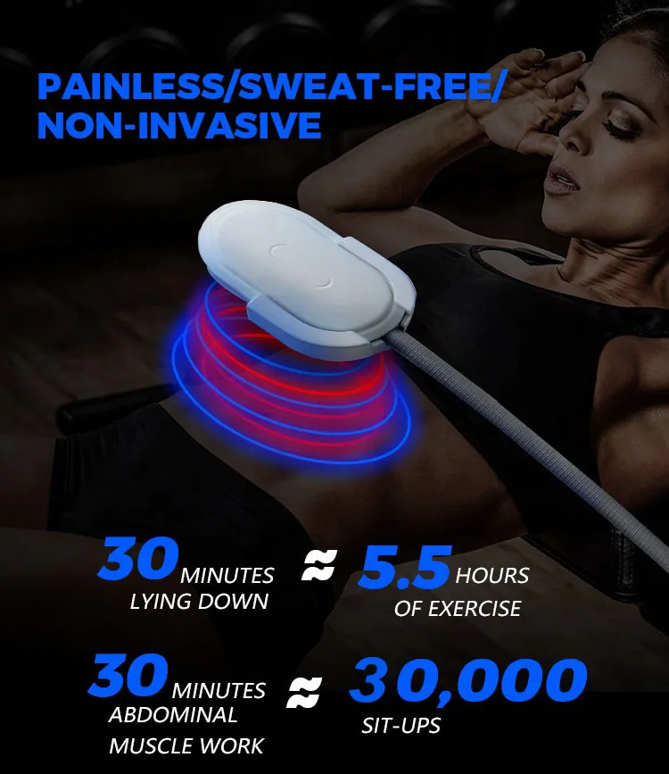 2023 most popular 13 tesla burn fat muscl build stimulator EM SPRT SCULPTS rf slim machine system