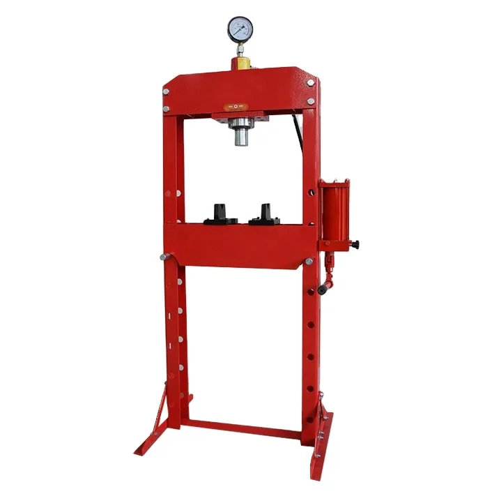20Ton Pneumatic Manual Car Air Hydraulic Shop Press with gauge CE