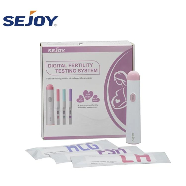 OTC Use HCG Kit Urine Pregnancy Test Kit of Strip Cassette Midstream Spot Goods One Step Hcg Pregnancy Test Home Red Time Pen