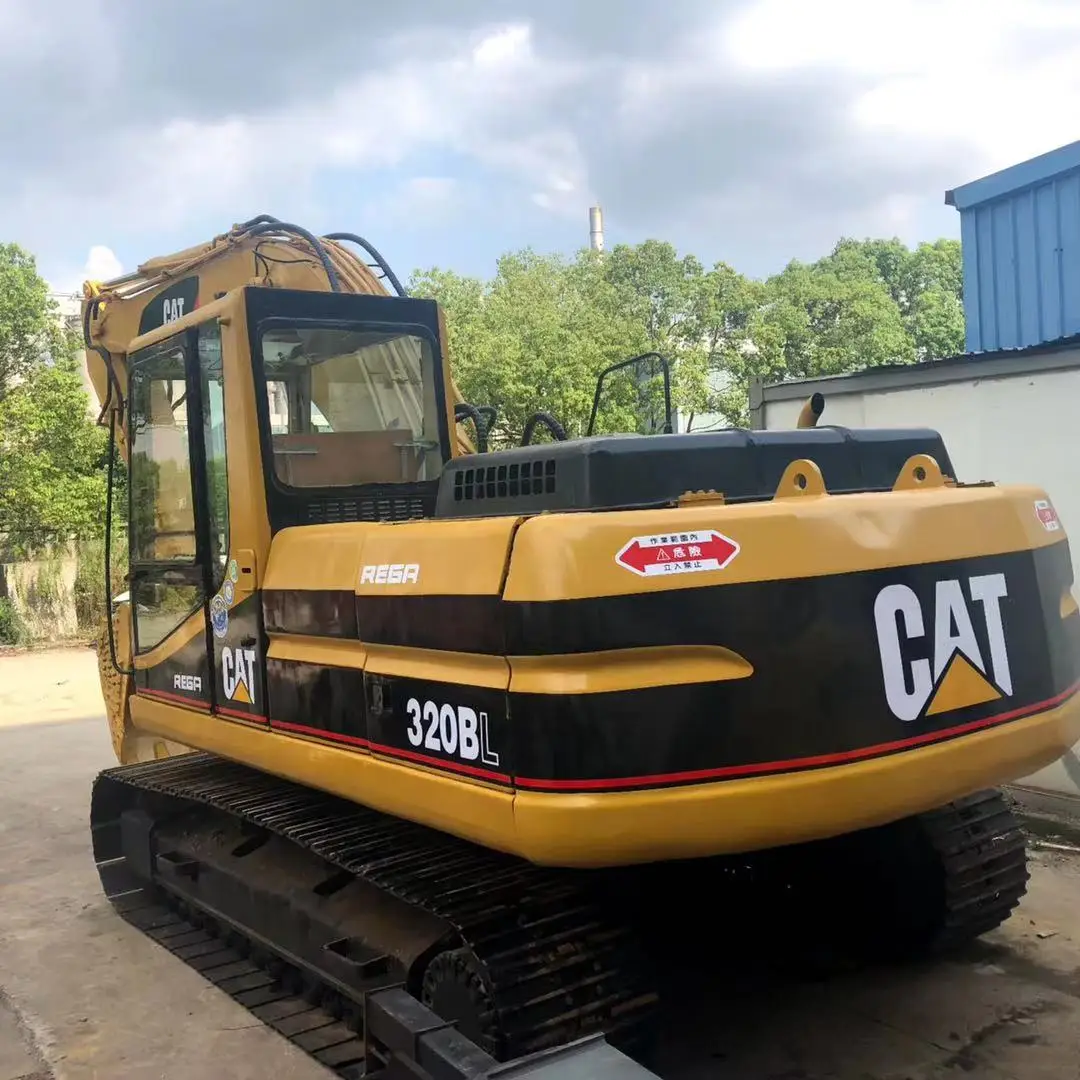 Second hand construction equipment Caterpillar 320bl Crawler Excavator machine japanese used CAT 320BL 320B excavator for sale