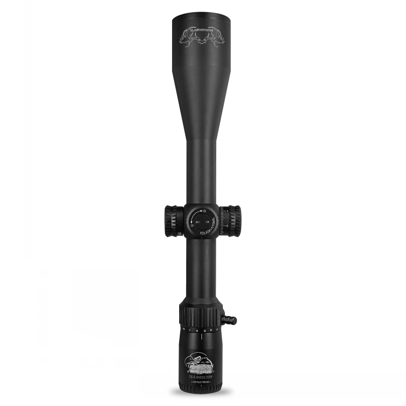 HD 6-24X50 FFP First Focal Plane Side Parallax Hunting Scope Aluminum Alloy Tactical Optical Sight Etched Glass 30mm Tube