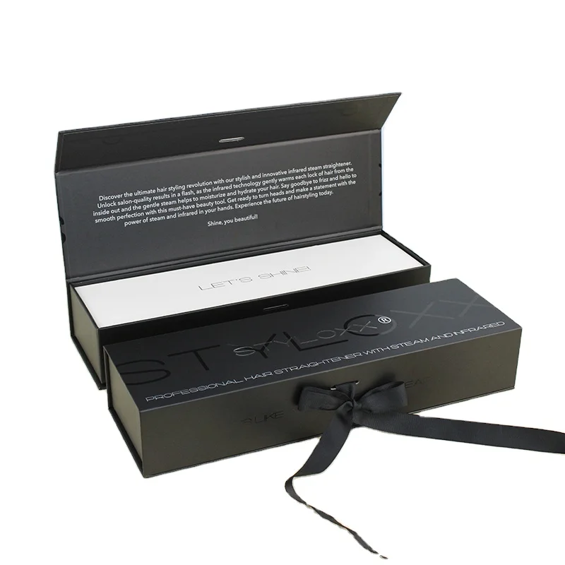 Hair Bundles Packaging Box Extension Bags with Satin Human Weave Hair Gift Storage Box for business shoes clothing