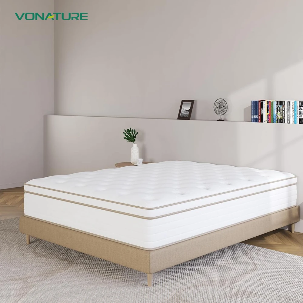 Wholesale Customization Modern 4D Air Fiber Mattress bedroom mattress double bed with mattress