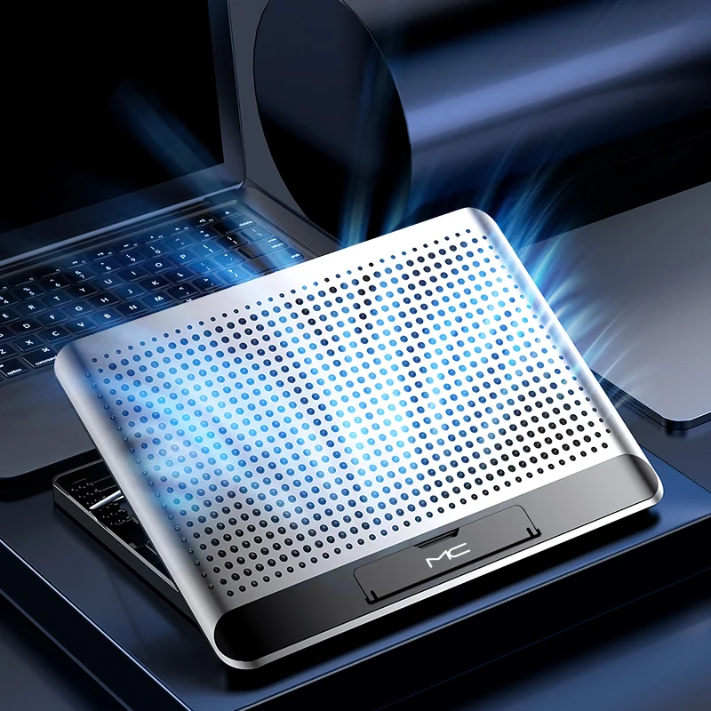 MC Q5 new gaming notebook laptop cooling pad one fans cooler stand for laptop