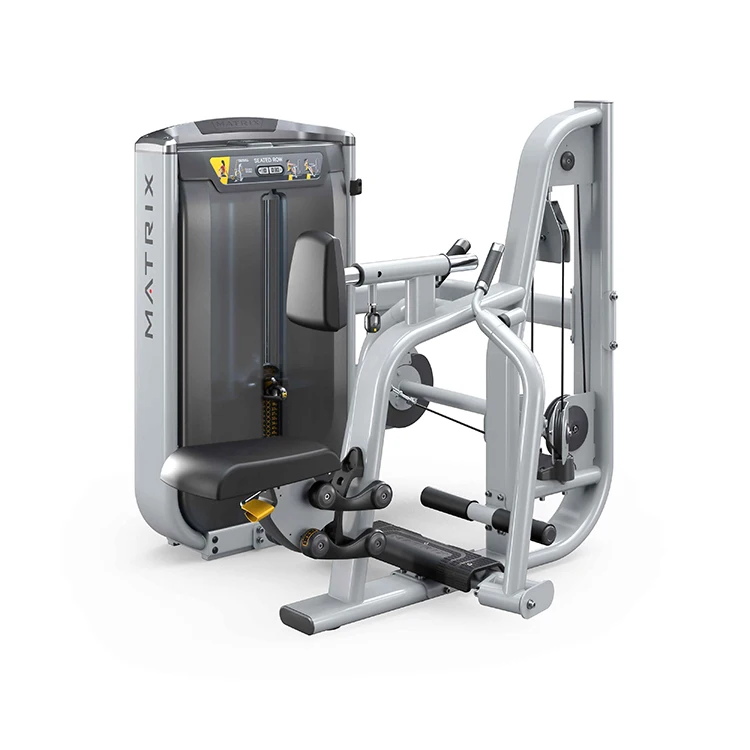 Wholesale Professional Commercial Gym Equipment Fitness  ASJ-GM60 Pin Loaded Back Exercise Seated Row Machine