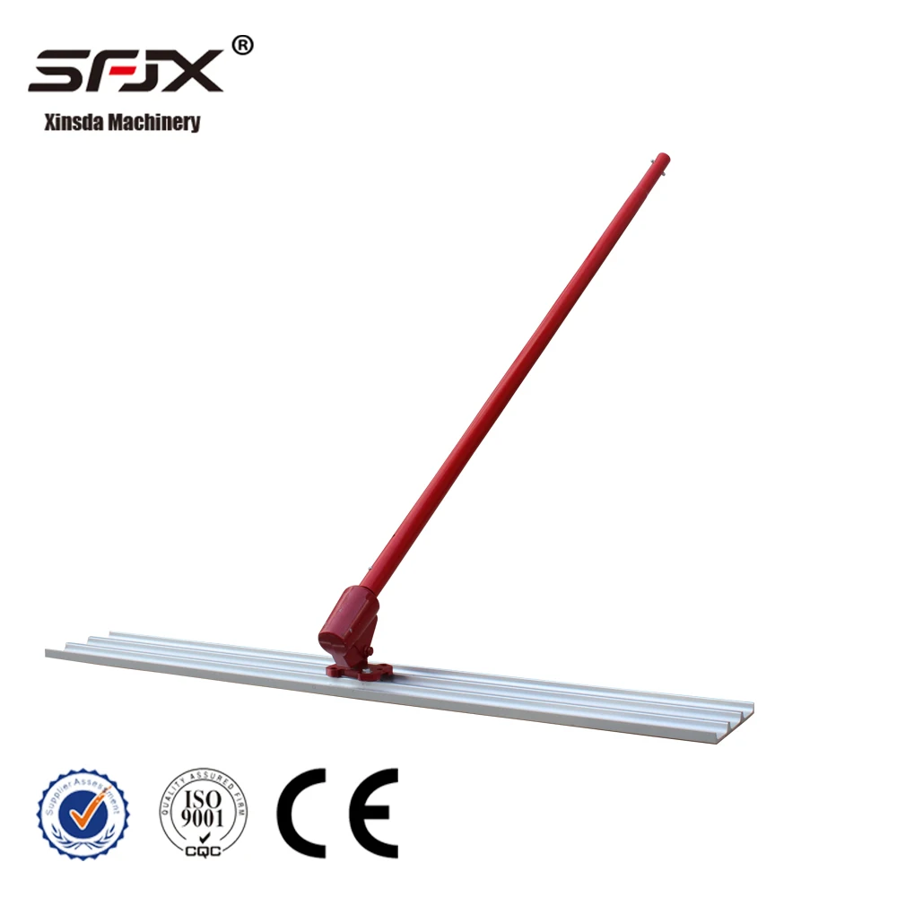 36inch 48inch long handles square/round end aluminum concrete finishing bull float trowel