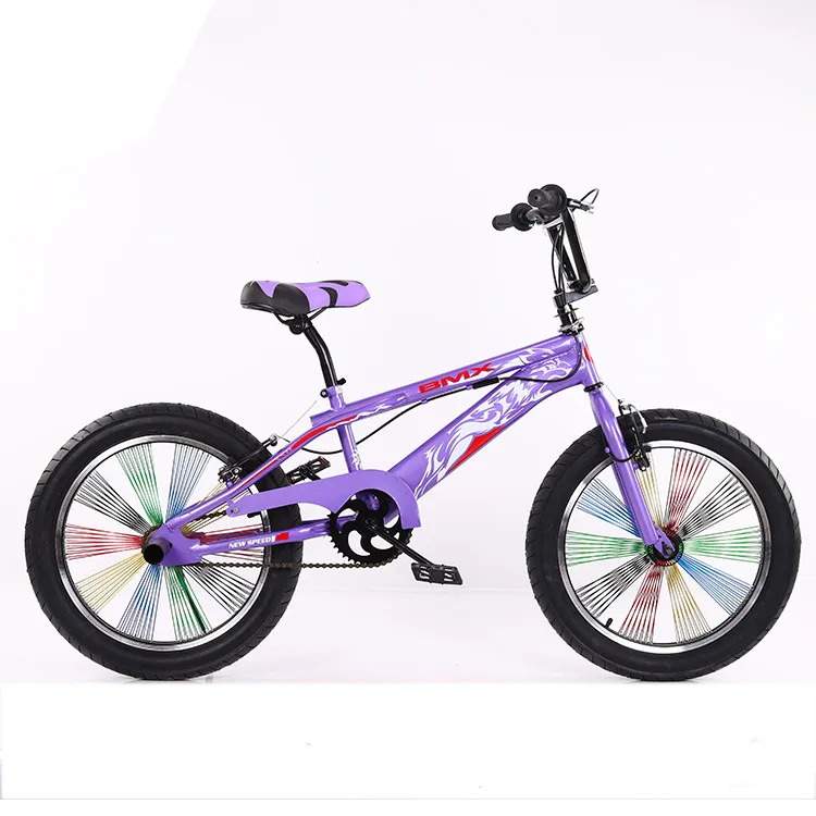 Wholesale Colorful Custom Freestyle BMX Bike 20 Inch Freestyle Street BMX Bicycle