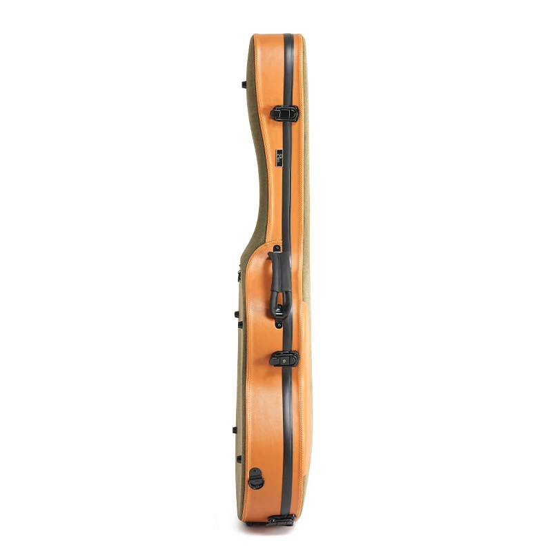 Leather Canvas Custom Guitar Case Hard OEM/ODM Classical Musical Instrument Case High Quality 39/41 Acoustic Guitar Case